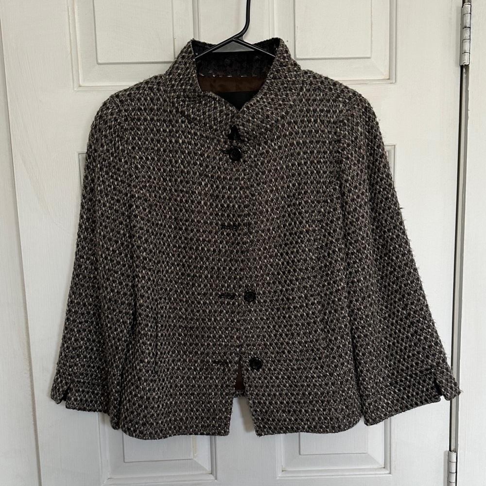 Yansi Fugel women’s brown jacket size 6